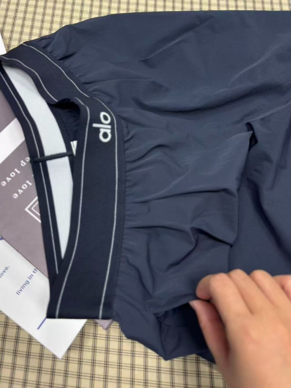 BNWT ALO Yoga👔Suit Up Trouser Navy Blue,Effortlessly Chic - Picture 5 of 8